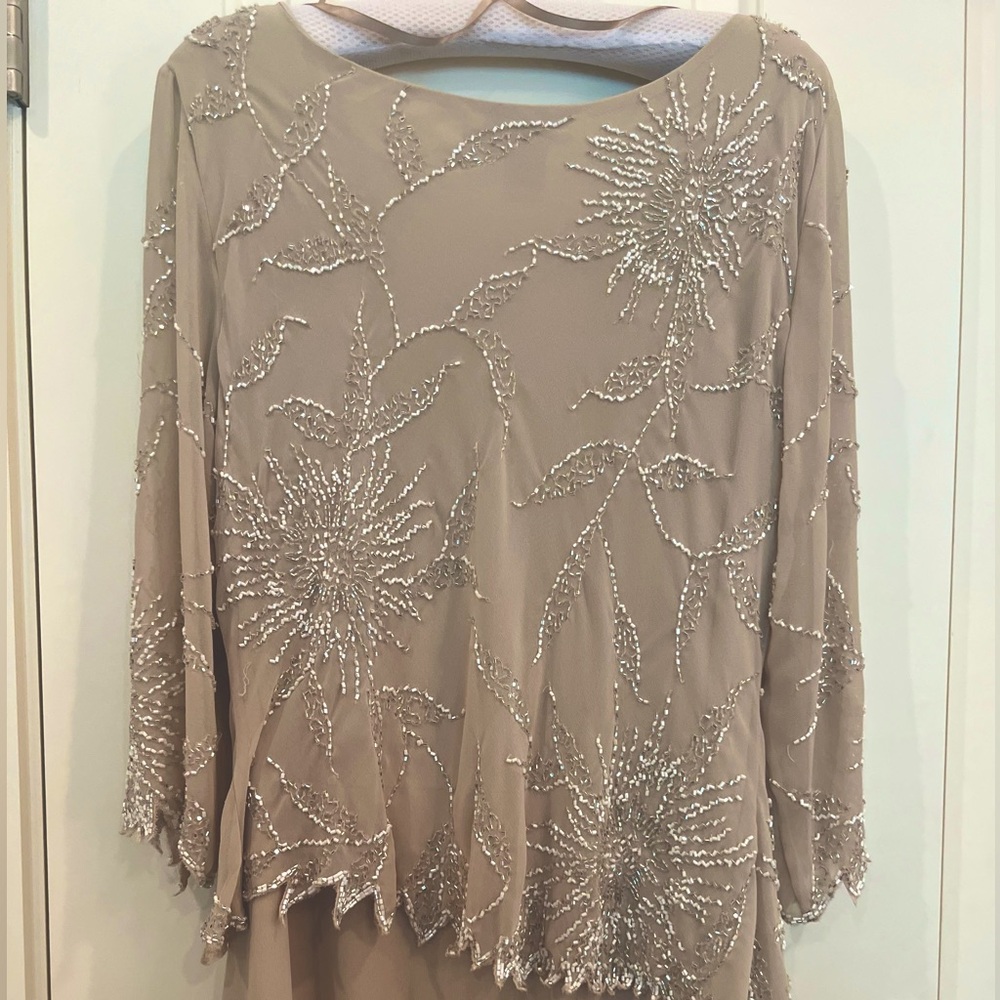 Beautiful Mother of the bride/groom evening dress